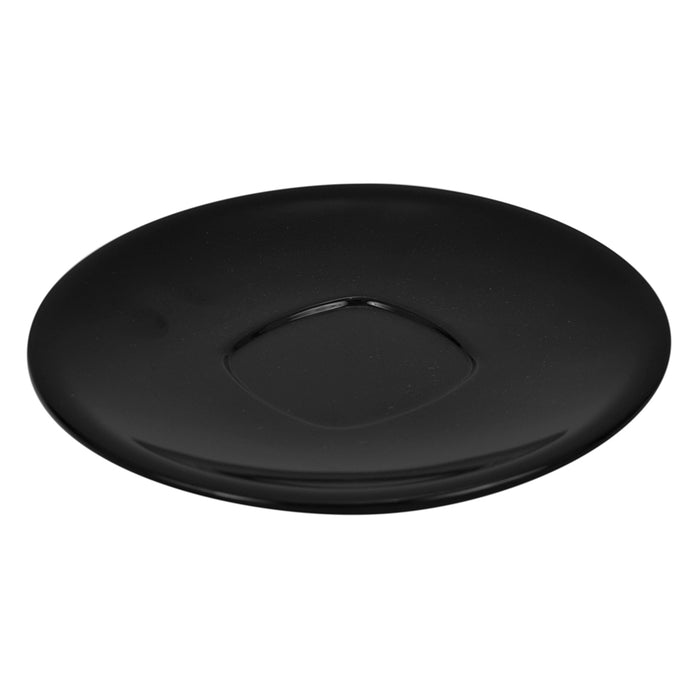 Black Matt Melamine Versa Saucer Dia 145x16mm