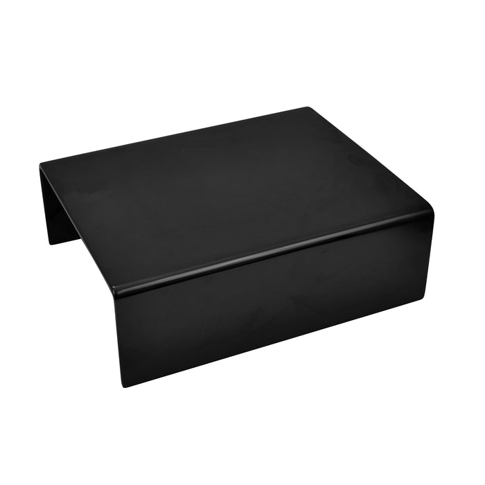 Black Melamine Standard Riser 300x250x50mm