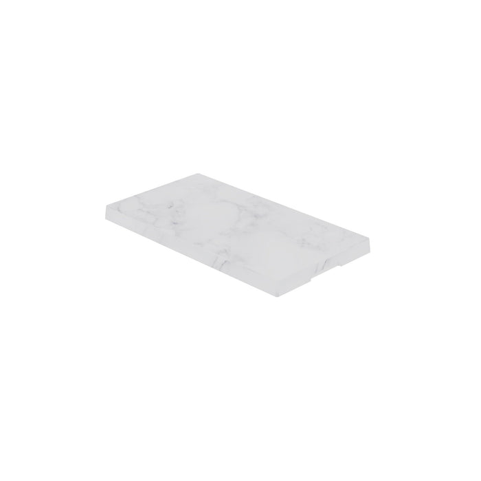 White Carrara Melamine Platter