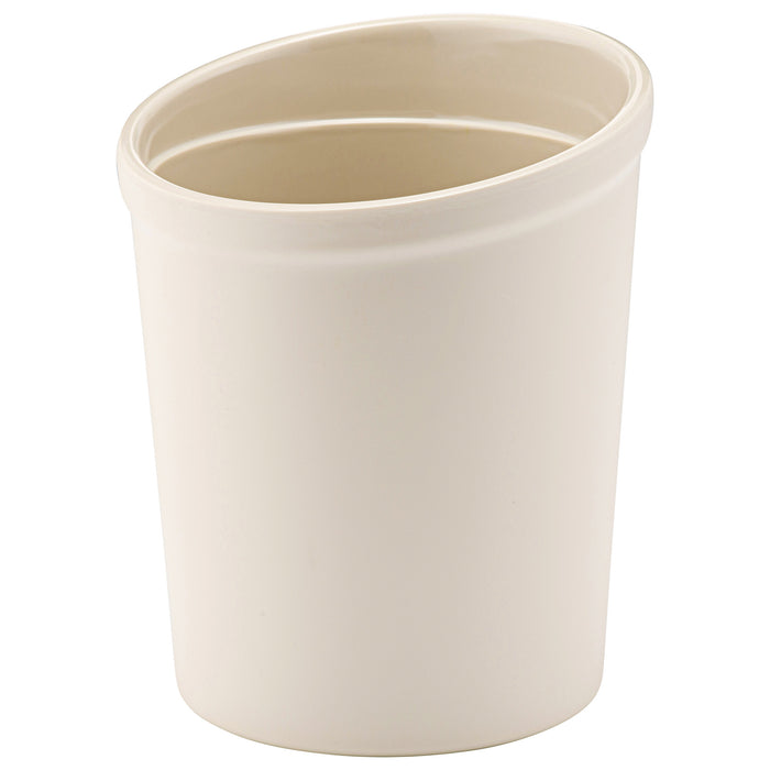 Cream Melamine Angled Dressing Pot 130x160mm 1L