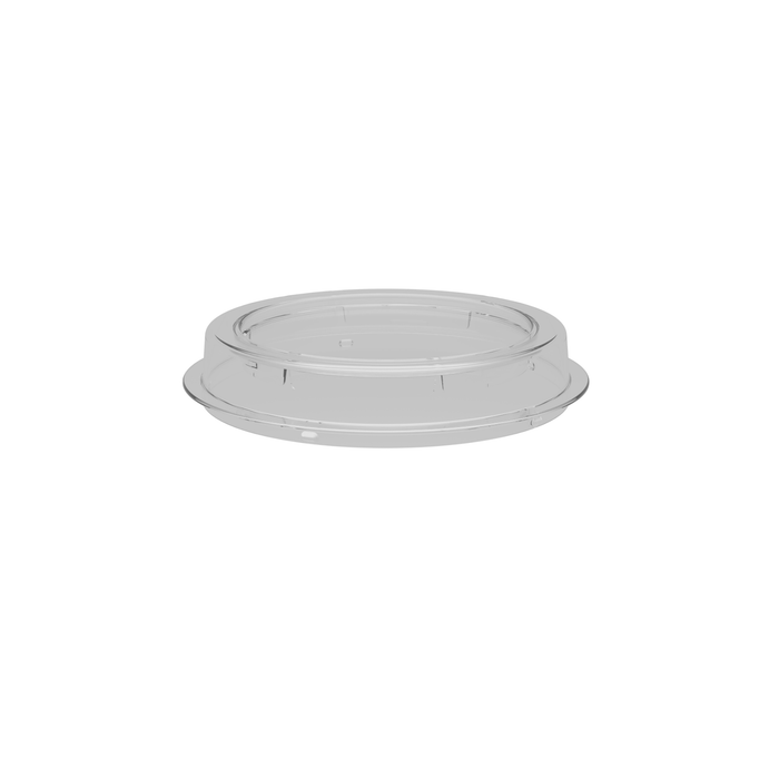 Hu Clear SAN Dessert Pot Lid 103x18mm (12 Pack)