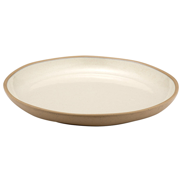Charcoal Grey Marl Melamine Deep Dish 385x385x47mm