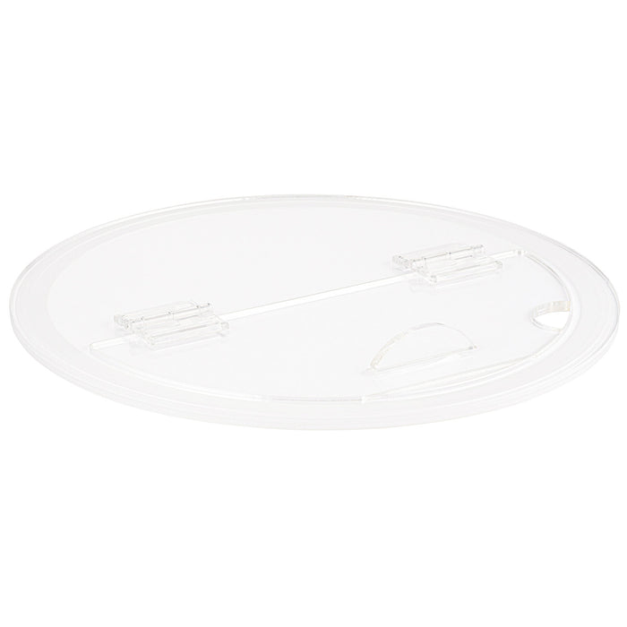 Clear Acrylic Barrel Bowl Lid
