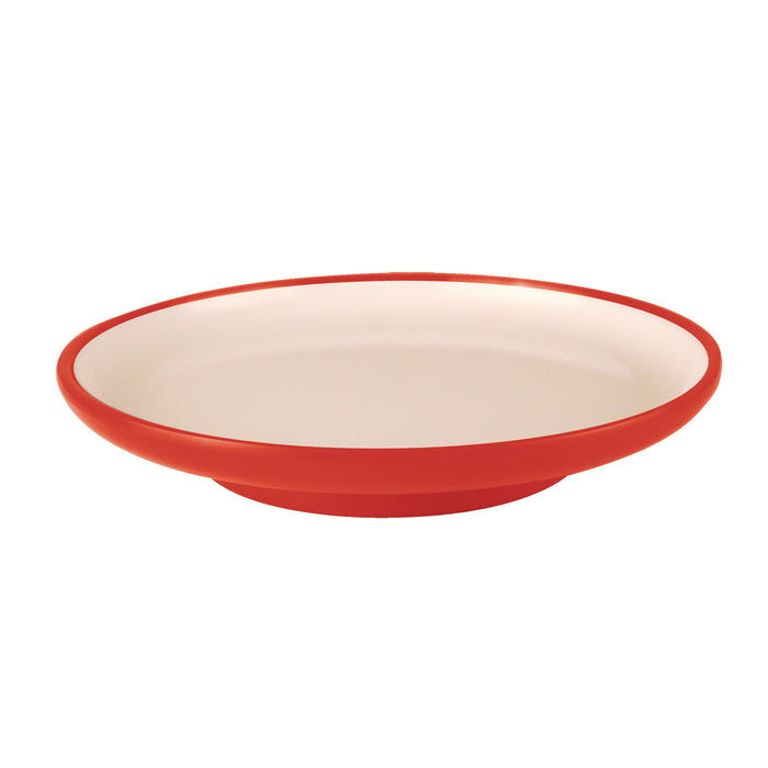 Yellow/White Melamine Sushi Plate 140x22mm