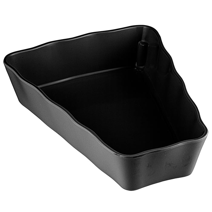 Black Melamine Aalto Dish 210x140x60mm 1.1L