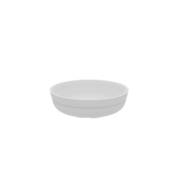 Hu White Melamine Pot 122 Dia x 36mm 235ml/ 8oz (12 Pack)