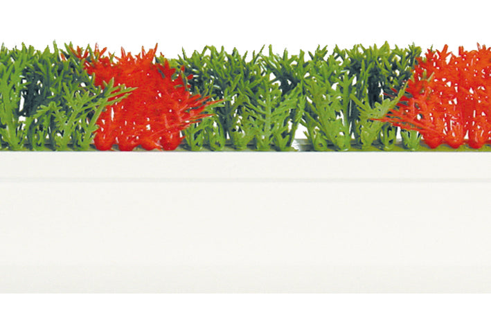 Red/Green Heavy Duty Garnish Divider White Base