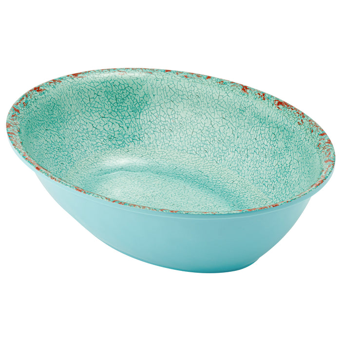 Blue Oval Casablanca Melamine Dish 210x280x70mm 1.5L