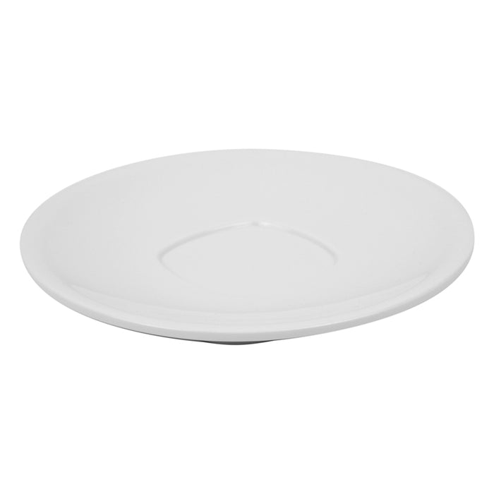 White Matt Melamine Versa Saucer Dia 145x16mm