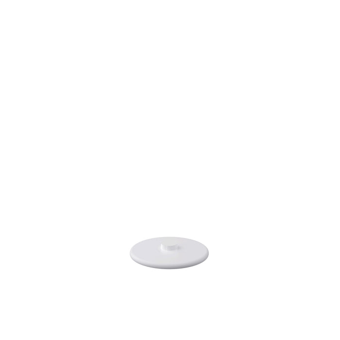 White Melamine Cake Pedestal Base 111x111x17mm