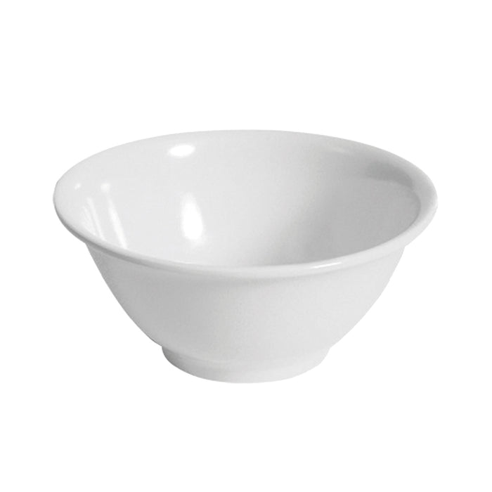 White Melamine Valencia Dish 205x95mm 1.5kg 1200ml