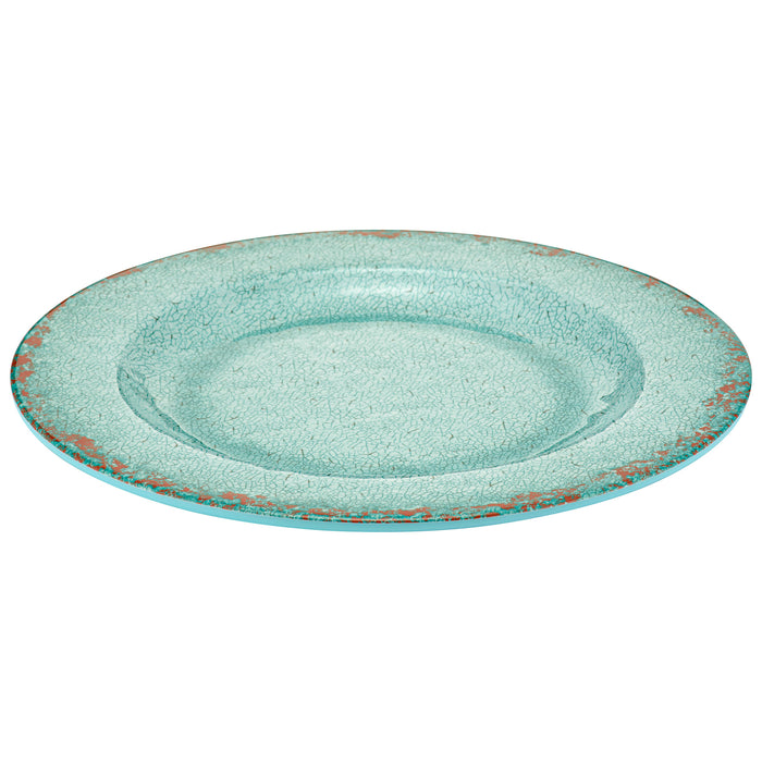 Blue Casablanca Melamine Plate 280x280x20mm