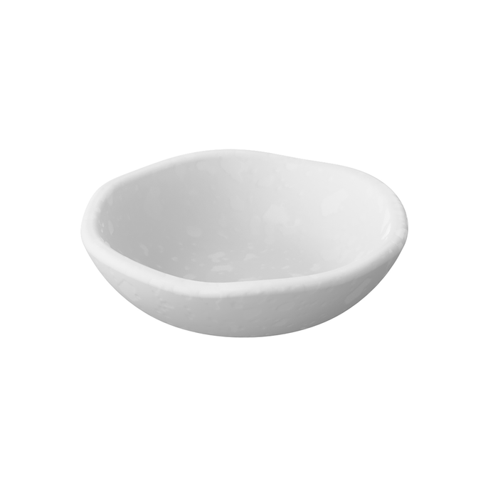 Mineral Blanche Melamine Crackle Bowl 160mm x 43mm 450ml