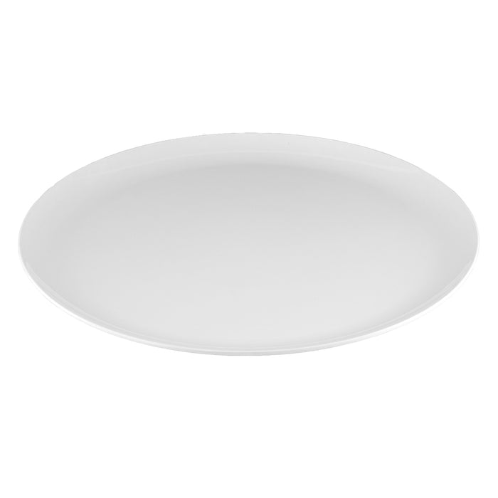 White Melamine Cambridge Platter 457x38mm