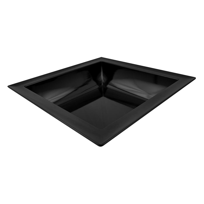 Black Dover Dish 375x375x90mm 5L