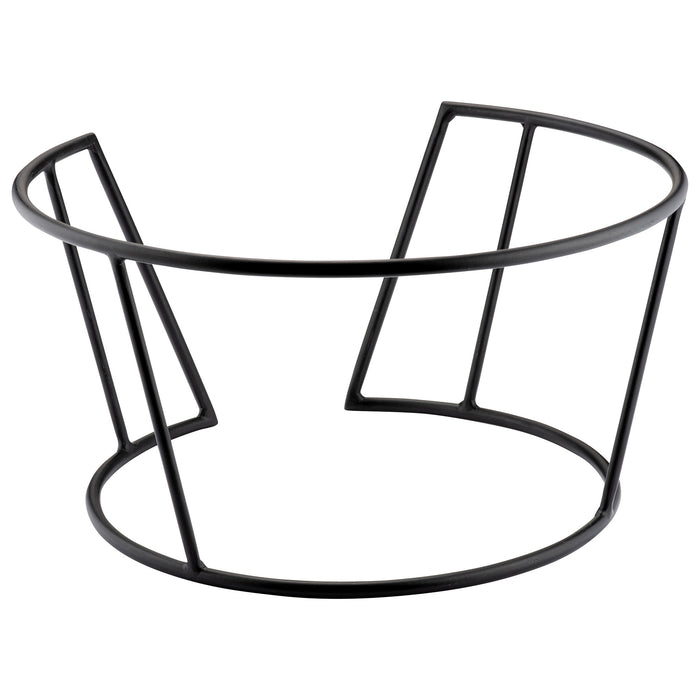 Black Mini Circular Buffet Stand 283x196x256