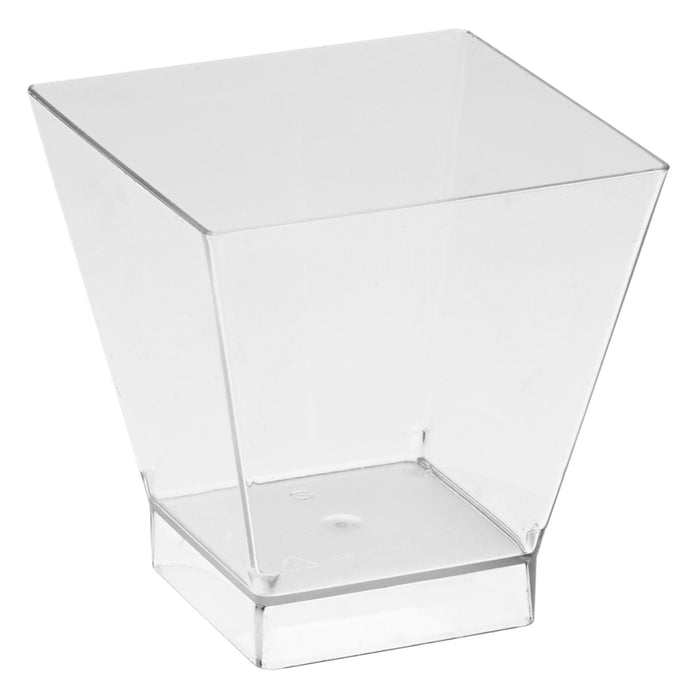 6cl Clear Square Style Bowl