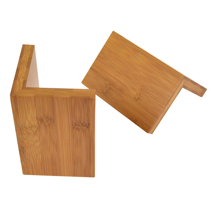 Bamboo L Shape Riser (Set of 2) 100 x 100 x 150mm