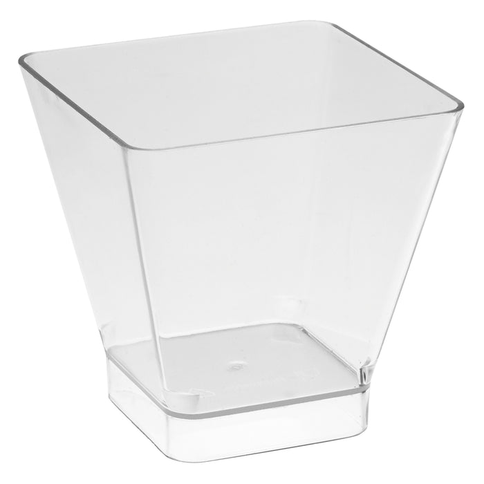 6cl Clear Square Style Bowl