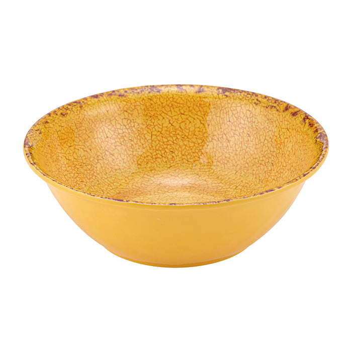 Orange Casablanca Melamine Dish 210x210x70mm 1.3L