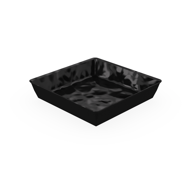 Mino Black Melamine Deep Crock 280x280x60mm 3.05L