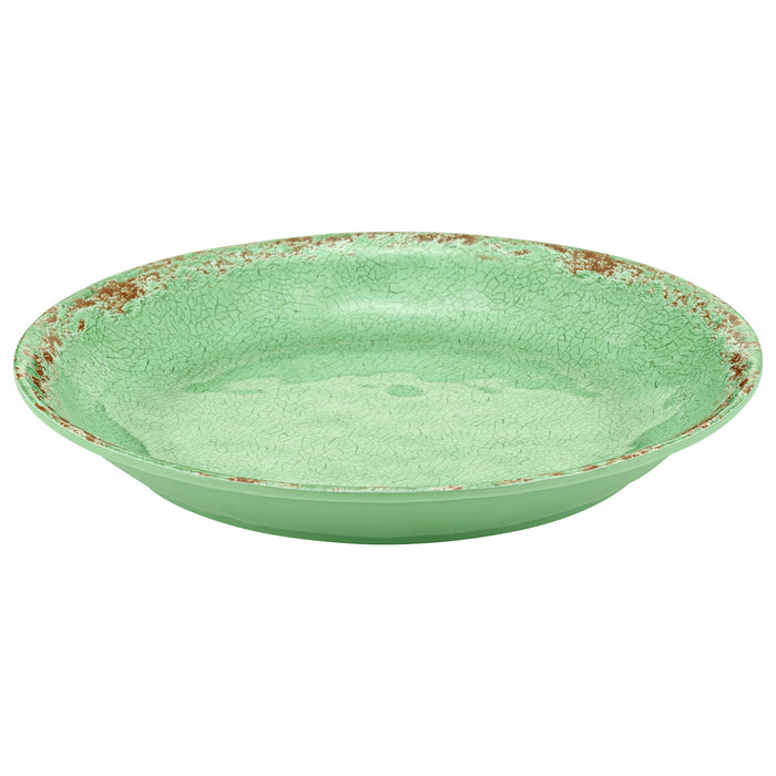 Red Casablanca Melamine Low Dish 210x210x29mm 500ml