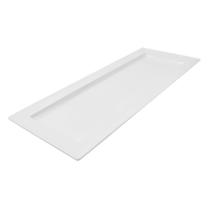 White Melamine Dover Tray 620x250x30mm 1L