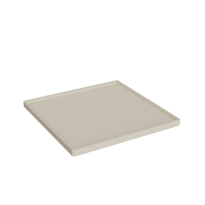 Trafalgar Parchment Melamine Medium Square Plate254x254x17mm