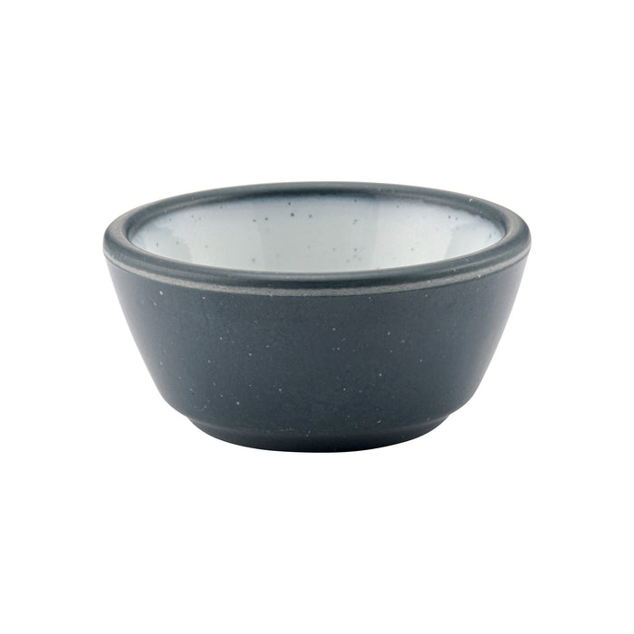 Steel Blue Marl Melamine Ramekin 75x75x35mm 65ml