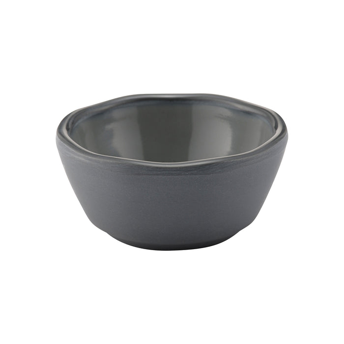 Steel Blue Marl Melamine Ramekin 75x75x35mm 65ml