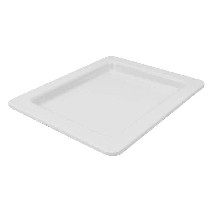 White Melamine 1/2 Gastro Tray w/sf  0.8L