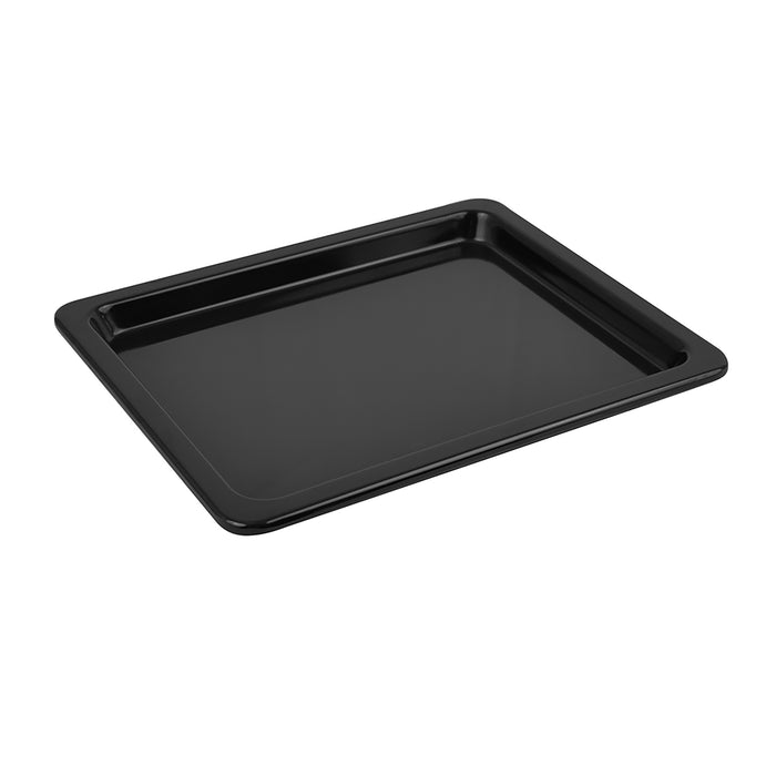 Black Melamine1/2 Thin Rim Gastro tray w/sf  0.9L