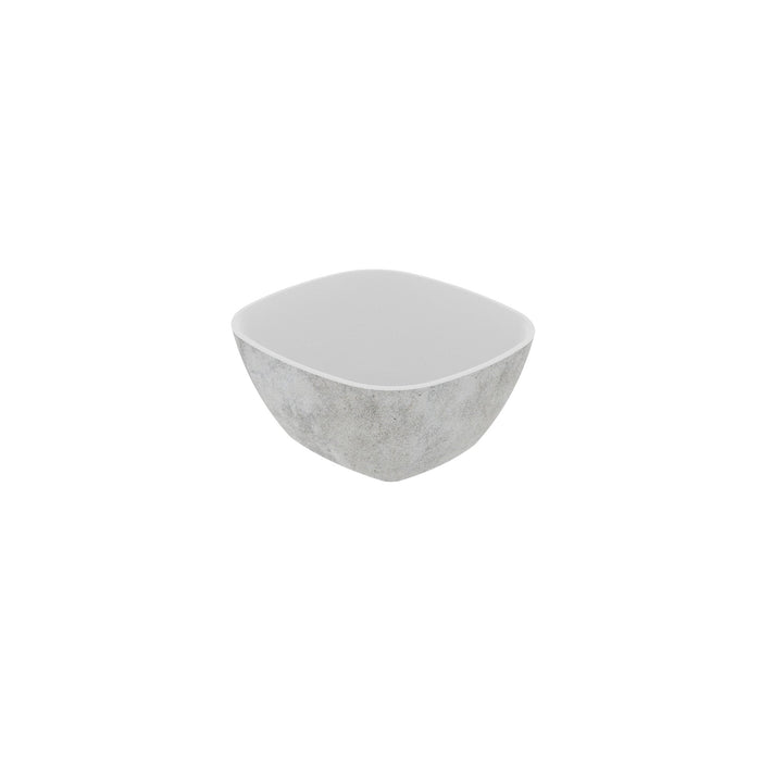 White Urban Melamine Crock
