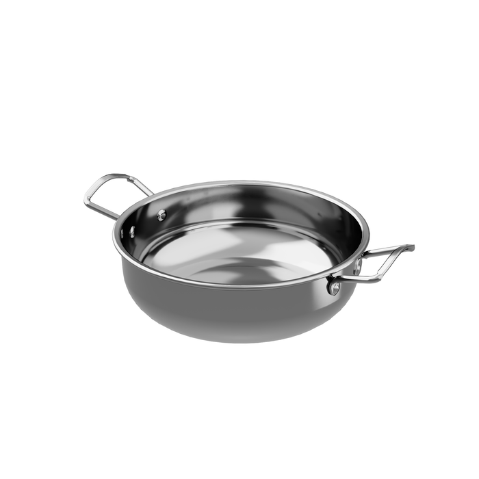 Stainless Steel Balti Dish 220x75mm 1.5L