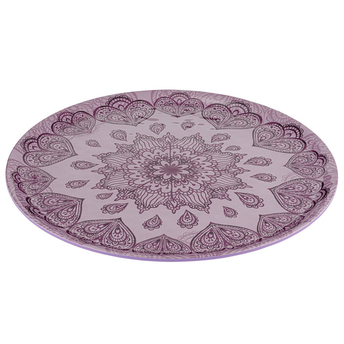 Mehndi Melamine Platter 350x350x15mm