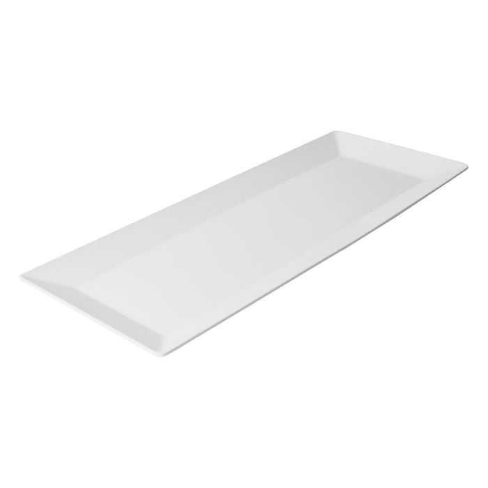 White Melamine Rectangular Tray 485x200mm