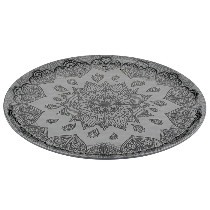 Mehndi Melamine Platter 350x350x15mm