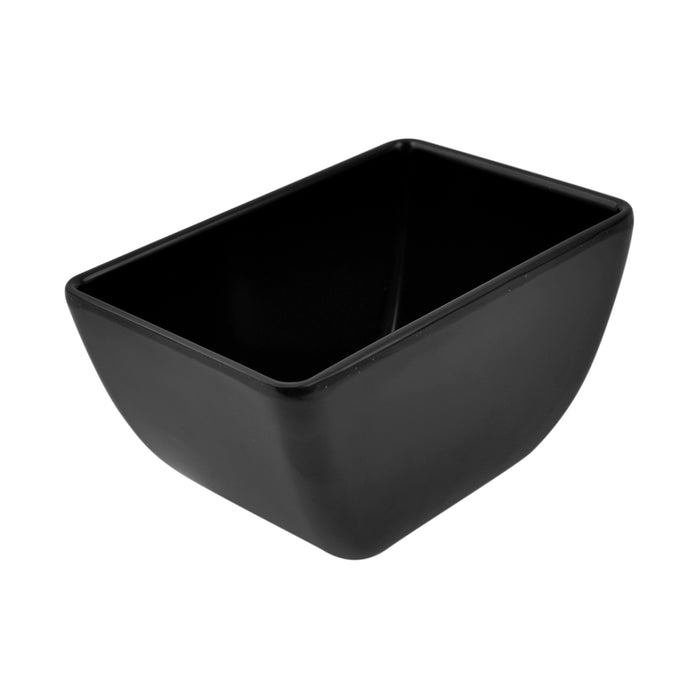 Black Melamine Dover Pot 150x100x80mm 0.7L