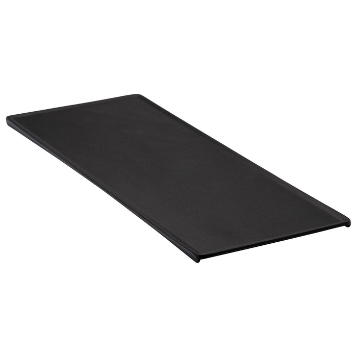 Black Melamine Platter 346x140x8mm