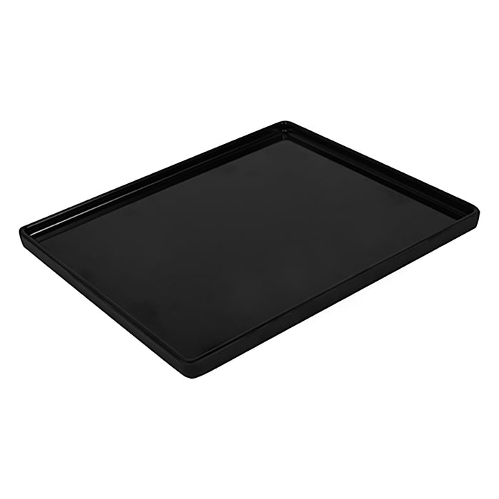 Black Matt Melamine Nordic Tray 260x300x17.5mm