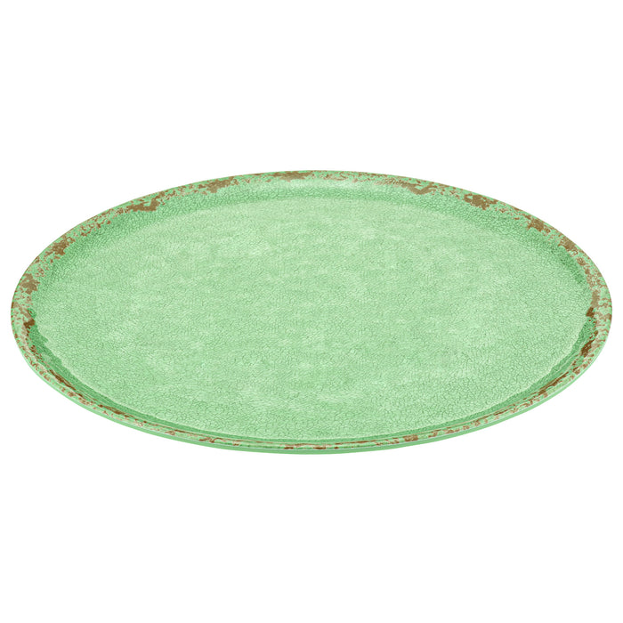 Green Casablanca Melamine Platter 350x350x15mm