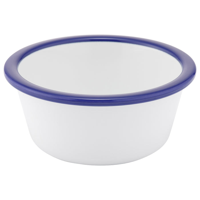 Blue Enamelware Melamine Pot 90x40mm 52ml