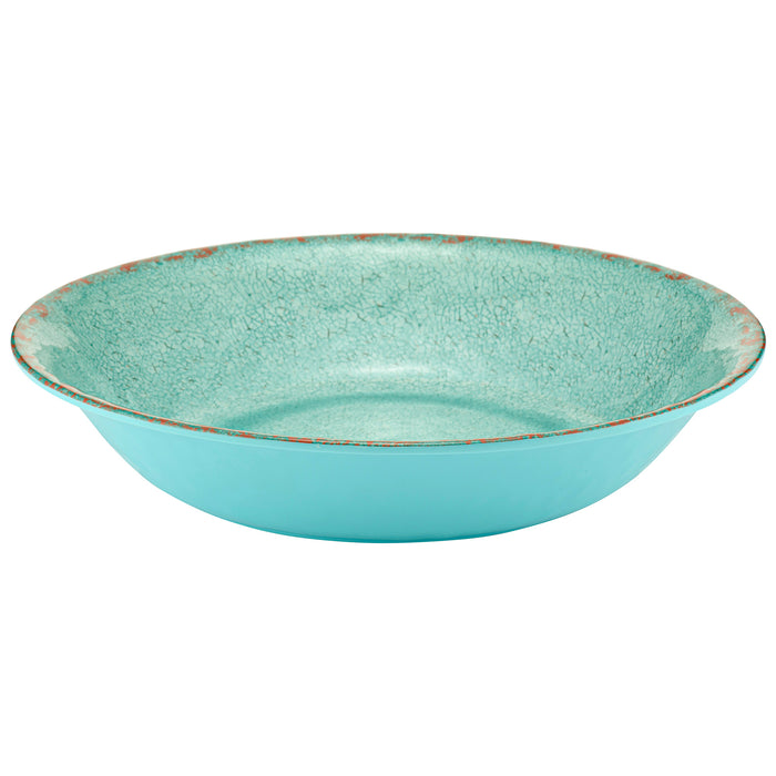 Blue Casablanca Melamine Dish 350x350x70mm 3.5L