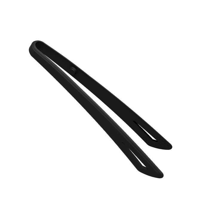 Black Silicone Tongs 287 x 68 x 18mm