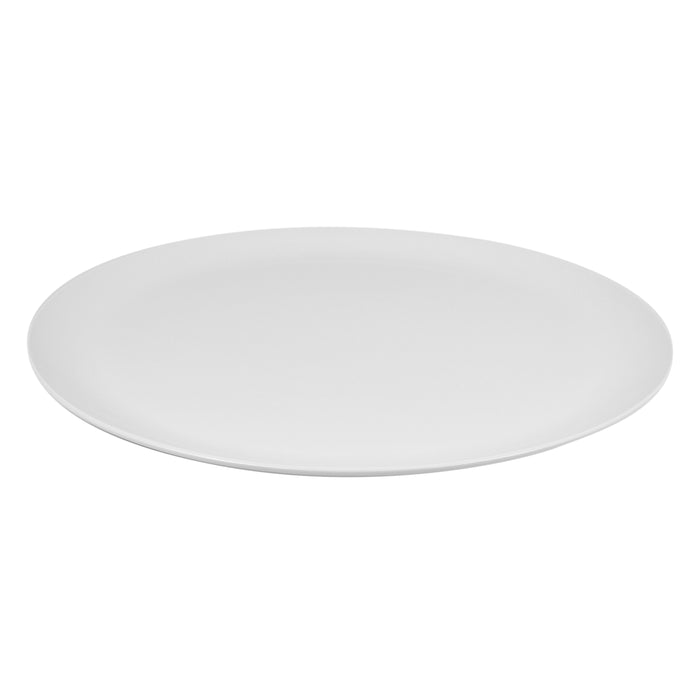 White Melamine Cambridge Large Platter 610x54mm