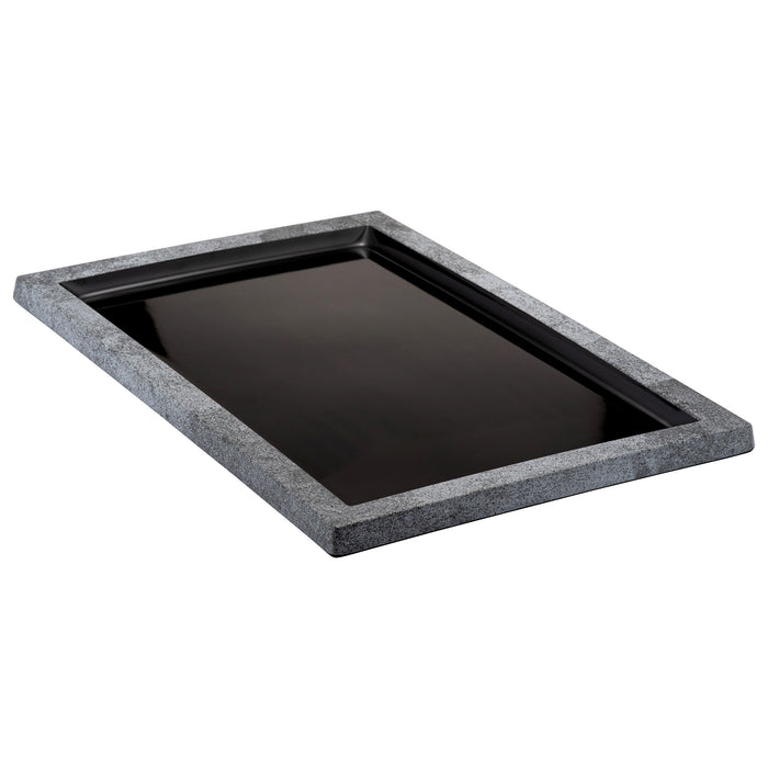 Urban/Black Melamine Tray 420x280x21mm