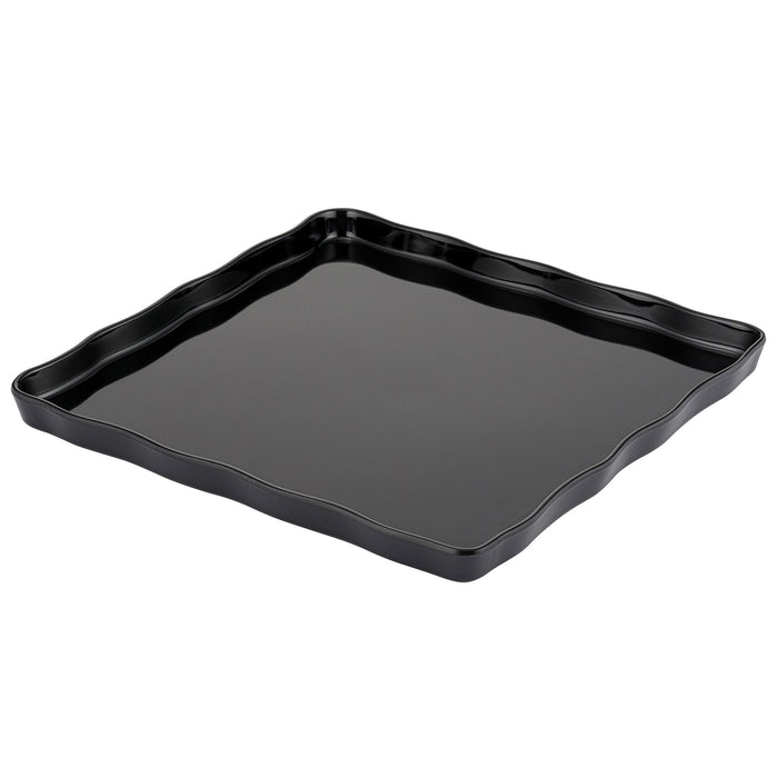 Black Melamine Aalto Tray 310x340x20mm