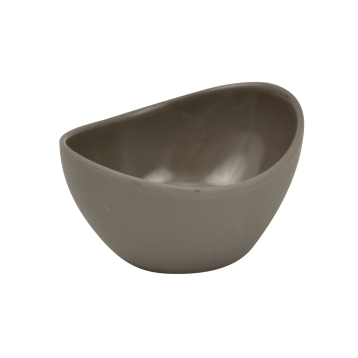 Stone Matt Melamine Reef Small Oval Dish 60ml