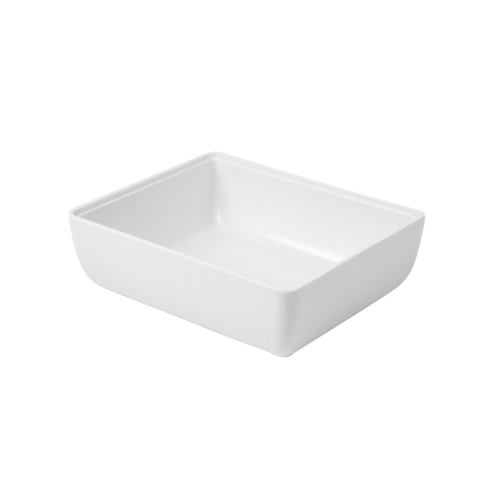 White Melamine Dish 160x130x50mm 700ml