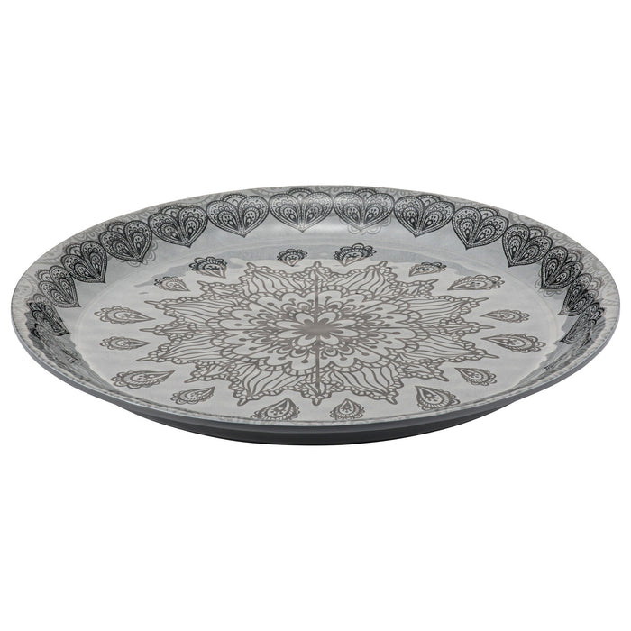 Mehndi Melamine Dish 350x350x30mm